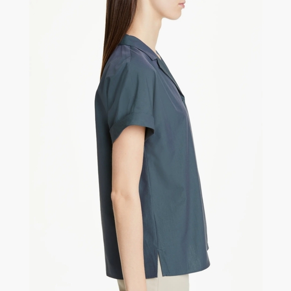 Lafayette 148 New York Button Down Shirt - Picture 4 of 9